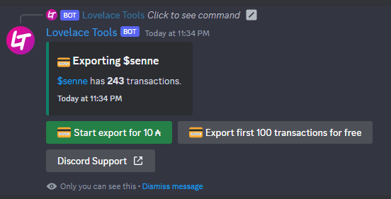 The /exportwallet command - exporting