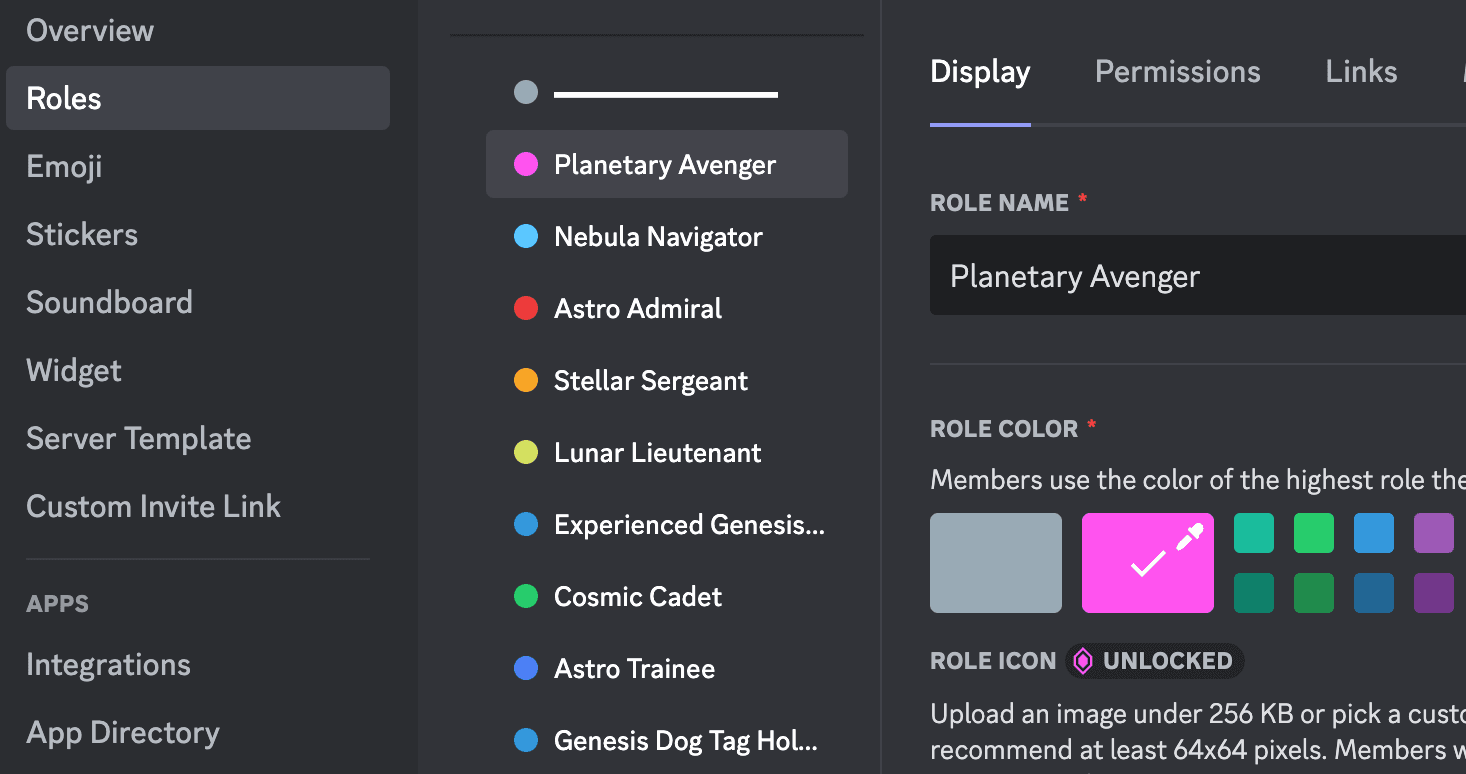 Understanding Discord Role hierarchies